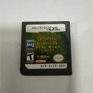 Nintendo DS Game  - Black & Green Pirates of the Caribbean
